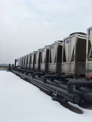 Ekonomizer Akıllı Kontrol EVI Hava Kaynaklı Isı Pompası DHW Paslanma Önleyici