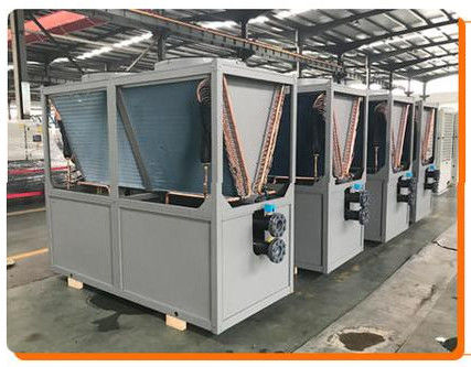 Yüzme Havuzu 50Hz için EVI Kompresör Kapalı Hava Kaynaklı Isı Pompası