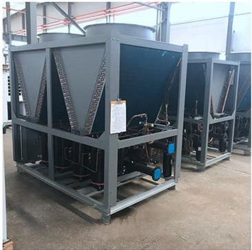 EVI Kompresör Bölünmüş Isı Pompası 15HP CO2 Hava Kaynaklı Isı Pompası Ticari
