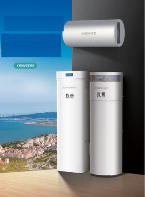 OEM ODM Ev Hepsi Bir Arada Isı Pompası Su Isıtıcı 80L 500L Yerden Tasarruf