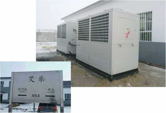 DC İnverter CO2 R417 R744 Soğutma ve Isıtma için Isı Pompası Yüksek COP