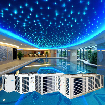 Yüzme Havuzu DC Inverter Isı Pompası Düşük Karbonlu Sıcak Suya Kademesiz Yol