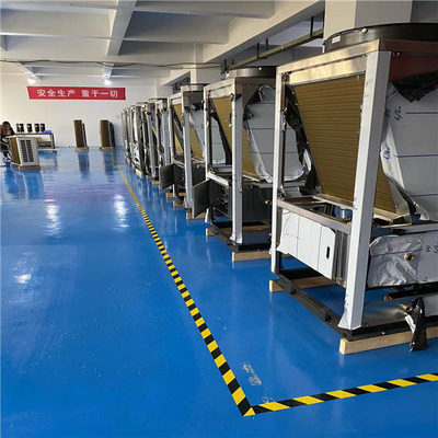 7KW CO2 R744 Hava Kaynaklı Isı Pompası Su Isıtıcı Karbon Nötr Karbon Emisyonları