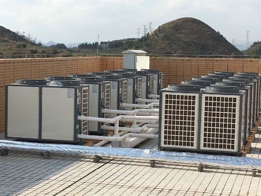 R744 CO2 Hava Kaynaklı Isı Pompası Şofben Konut 90 Derece Dorin Kompresörlü