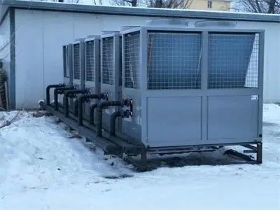 Kombine Alan Isıtma Sıcak Su Isıtma için AC İnverter CO2 Isı Pompası Konut