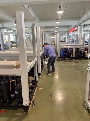 R410A R134a Soğutucu için Kademeli Yüksek COP Isı Pompası Ünitesi 150Kw