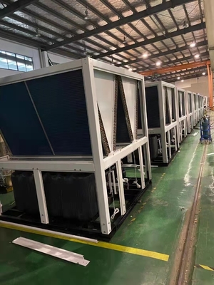 Mezbaha için 52Kw R410A Düşük Sıcaklık Değişken Frekans Kaskad Isı Pompası