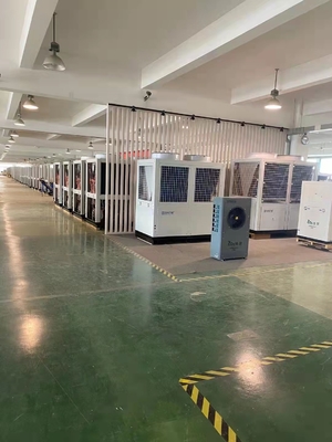 Mezbaha için 52Kw R410A Düşük Sıcaklık Değişken Frekans Kaskad Isı Pompası