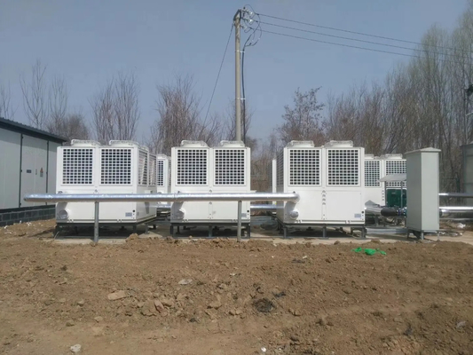 Kaskad Hava Kaynaklı Isı Pompası 25Kw R410A Soğutucu 90 Derece Sıcak Su