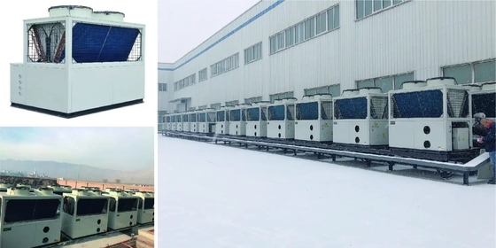 Konut Sıcak Su CO2 Hava Kaynaklı Isı Pompası -15°C Dış Sıcaklıkta