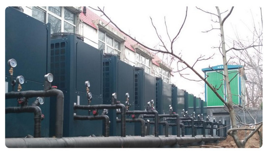 8 kw R744 CO2 Isı Pompası Su ısıtıcı konut kullanımı -25 derece kararlı